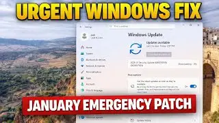 Microsoft Pushes Emergency Windows 11 & 10 Updates | Shut Down & Remote Desktop Login Fix