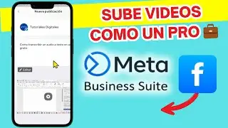 Como subir videos a mi pagina de Facebook desde mi celular en Meta Business Suite 2025