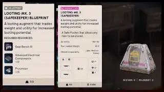 Where I found the new rare EPIC LOOTING MK 3 SAFEKEEPER Blueprint in ARC RAIDERS