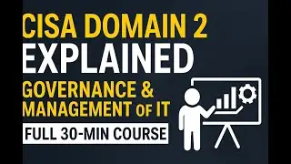 CISA Domain 2 &ndash; Governance & Management of IT