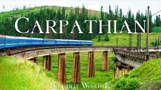Carpathian 4K &ndash; Endless Green Ridges and Misty Valleys of the Wild Mountains &ndash; Great Relaxing Music