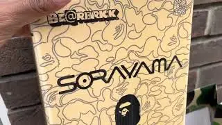 Bape X sorayama collaboration barebrick release