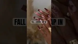 Cuteeeee burgundy fall nails #nails #nailart #naildesign #nailtech #pinknaildesigns #fallnails #fyp