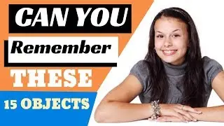 Memory Game 15 Objects #1 #MemoryGame #ImproveYourMemory