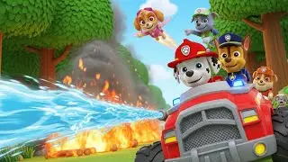PAW Patrol: Rescue Wheels – The Flaming Forest Frenzy! 🔥🌲 | Monster Truck Fire Rescue Mission!