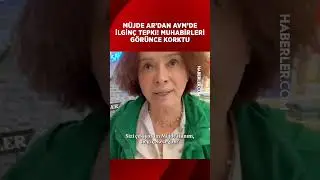 M&uuml;jde Ar'dan AVM'de İlgin&ccedil; Tepki