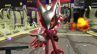 Sonic Forces Stage 27: Eggman Empire Fortress - Vs. Infinite (100%)