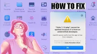 Fix Downloading Third-Party Files on Mac for VSTs/Plugins | Cannot Be Opened Because it's From...