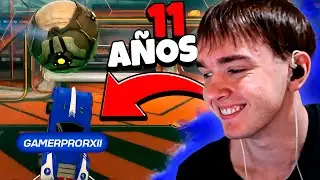 AS&Iacute; JUGABA YO con 11 A&Ntilde;OS al ROCKET LEAGUE