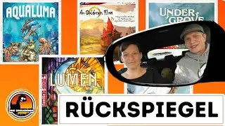 Unsere Brettspielwoche im R&uuml;ckspiegel #17 Am Goldenen Fluss - Lumen Aqualuma - Big Sur - Undergrove