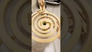 Marble Run ASMR #294 | Satisfying Wooden Track & Relaxing Rolling Sounds | ROLL LAB ASMR