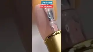 2 colour shade (OMBRE)nail art #cr7  #art #trending #hack #tricks #easy #nailart #ad #nails #colors