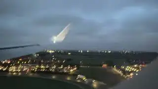 British Airways Airbus A320neo landing at Heathrow Airport 