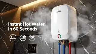 ACTIVA Inferno 6 L Instant Water Geyser BEE 5-Star Rating