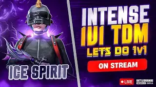 🛑 1v1 with subscribers🤯 | road to 1K subs |❣️new 4.2 update is here📌|#bgmi #1v1tdm #icespirit