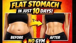 Flat Stomach in Just 10 Days | No Gym Yoga Challenge @Sauravyog-r1g 