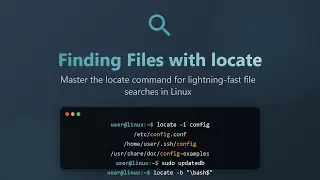 🔥 Find Files Fast in Linux: Mastering the locate Command 🚀