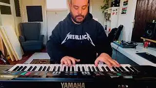 Martin Garrix Animals main motif on a Yamaha PSR 4600 keyboard