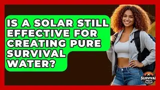Is A Solar Still Effective For Creating Pure Survival Water? - Survival Skills for Everyone