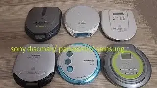 SONY - PANASONIC - SAMSUNG Discman Tanıtımı