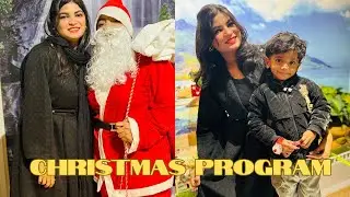 Sunday school kids Christmas program 😍❤️ | meet Santa Claus🎅🏻🎄| @Bunnybless_vlog 
