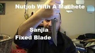 SANJIA Fixed Blade Knife - review and meat test