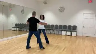 (A) Back-hand Change &bull; Level 3 &bull; Nightclub Two Step