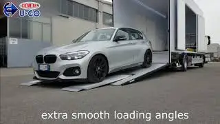 U-GO Co.Me.Ar. Light tail EXC 2 car enclosed transporter