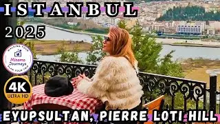 2025 Istanbul Walking Tour: Eyupsultan, Pierre Loti Hill Cable Car, Halic View Cafe & Historic Sites