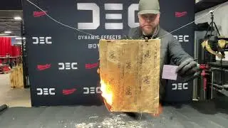 Material Burn Test