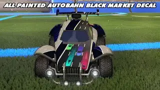 Showcasing All *NEW* Painted Black Market Decal 