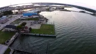 Kemah Seabrook Waterfront - Drone