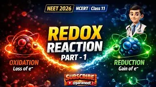 Redox Reactions Part 1 | NEET Chemistry 2026 | Oxidation Reduction Explained from Basics#chemistry