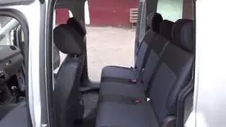 Серые качественные чехлы на Volkswagen cady, Premium Style MW_BROTHERS