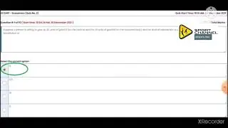 ECO 402 Quiz 2 Fall 21