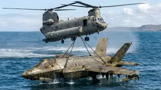 Deep-Sea JF-35 Restoration — Turning a Barnacle-Covered Wreck Into a High-Tech Combat Jet!”