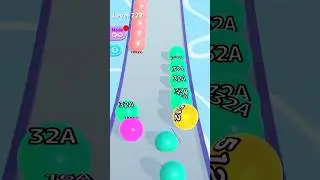 Asmr ball run 2048 #133 #ballrun2048 #zarrgaming