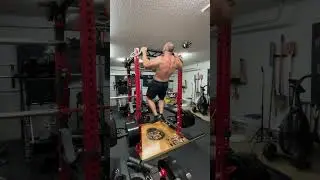 Fat Bar Pull-ups | Almost 13 | 251.8lb Morning Bodyweight #homeworkout #homegym