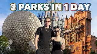 3 Disney Parks In 1 Day | First Vlog On The Channel | Orlando Florida 
