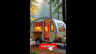 🚐🌲 Tiny Three-Wheel RV Camper &ndash; Cozy Budget Living in Nature#TinyRVCamper#BudgetRV#MiniRV#CozyCamper
