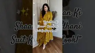 &ldquo;New Trending Bandhani Print Suit Look | Traditional Yet Stylish 😍 | Latest Bandhani Suit 2025&rdquo;