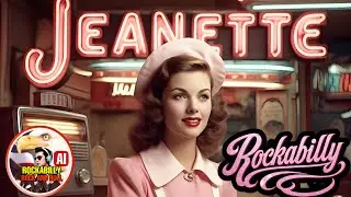 Rockabilly AI Song Jeanette 🏄‍♂️#rockabilly#music#50s