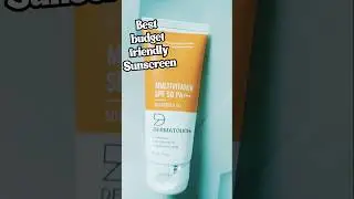 SUNSCREEN Game Changer: Derma Touch  #dermatouch #sunscreen