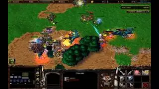 Holy War: Anniversary 1.06a / Warcraft 3 / Прохождение за Наг!