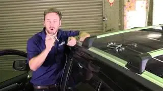How to install a side Awning to a crossbar