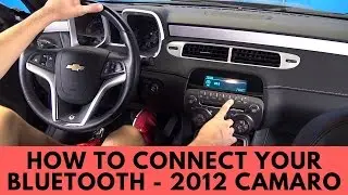 Chevrolet Camaro 2012: как подключить Bluetooth