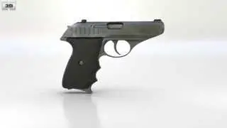 SIG Sauer P232 3D model by 3DModels.org