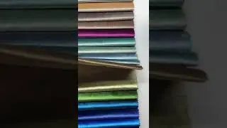 Shiny Velvet Fabric Chart