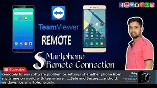 Smartphone Remote Connection | Fix all problems any where | with TeamViewer