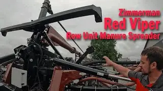 Разбрасыватель навоза Zimmerman Red Viper Row Unit